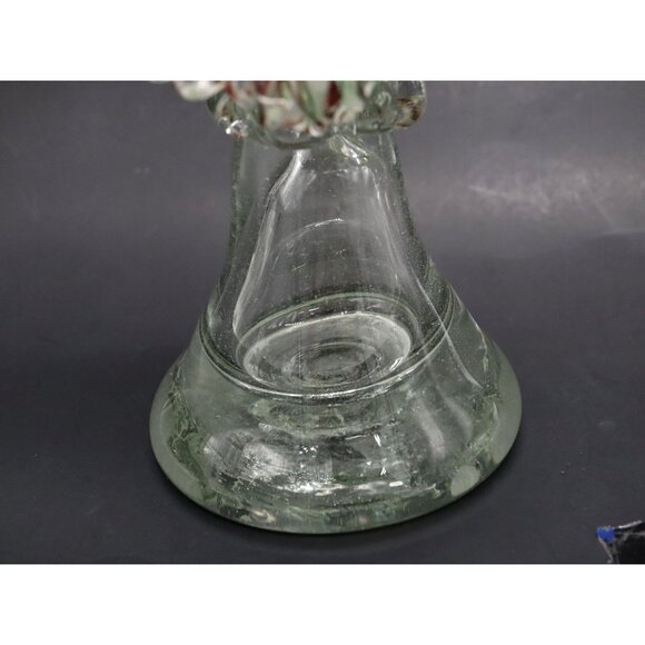 Vintage Hand Blown Art Glass Roadrunner or Pheasant 18" Tall Colorful - Picture 13 of 16